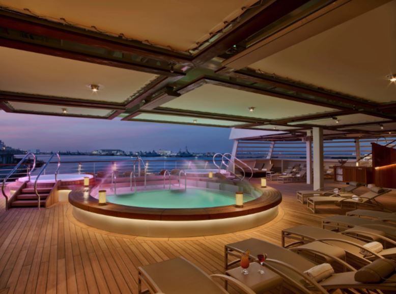 Seabourn Ovation Aft Pool